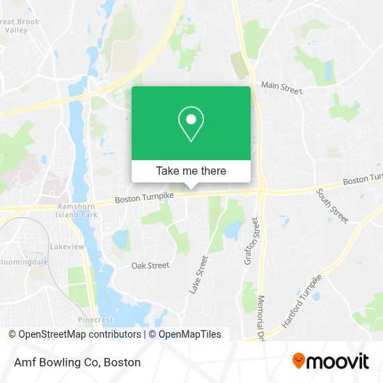 Amf Bowling Co map