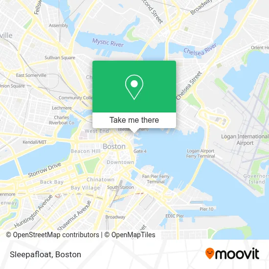 Sleepafloat map