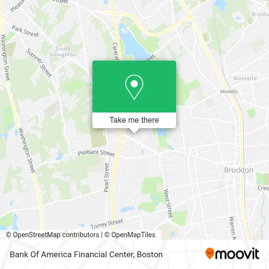 Bank Of America Financial Center map