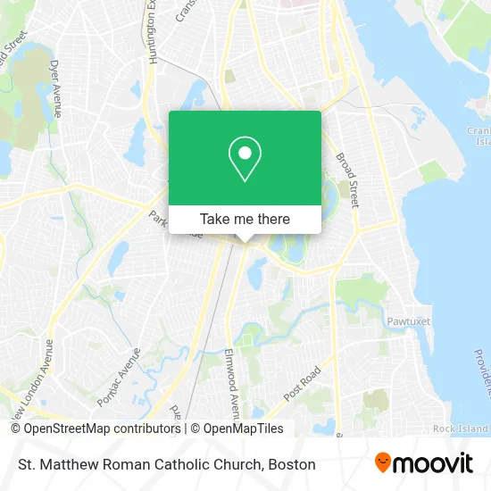 St. Matthew Roman Catholic Church map
