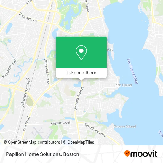 Papillon Home Solutions map