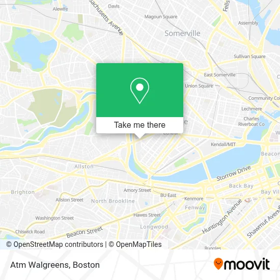 Atm Walgreens map