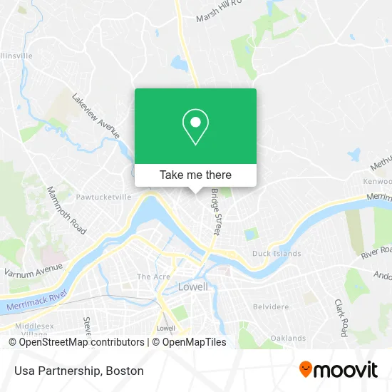 Usa Partnership map