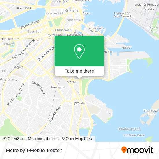 Metro by T-Mobile map