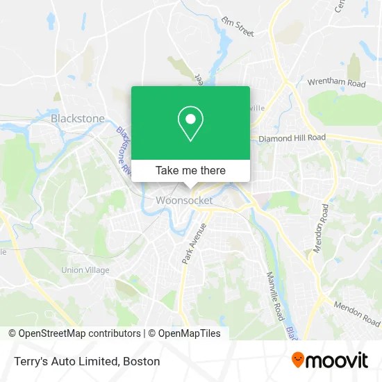 Terry's Auto Limited map