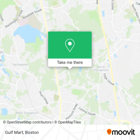 Gulf Mart map