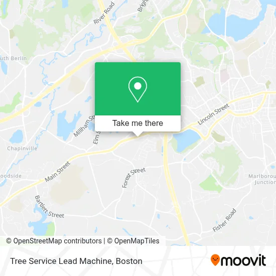 Tree Service Lead Machine map
