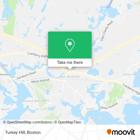 Turkey Hill map