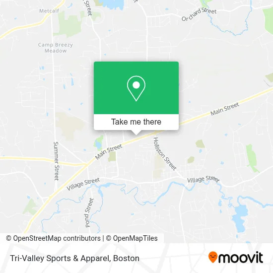 Tri-Valley Sports & Apparel map
