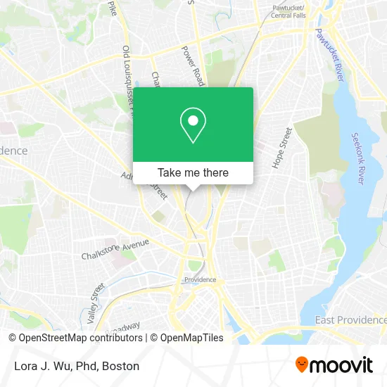 Lora J. Wu, Phd map