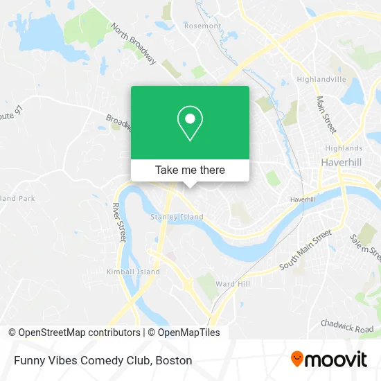 Funny Vibes Comedy Club map