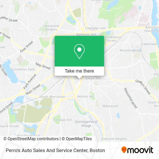 Perro's Auto Sales And Service Center map