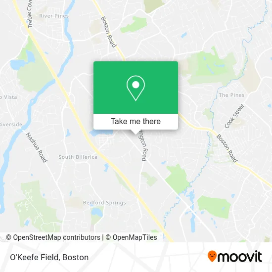 O'Keefe Field map