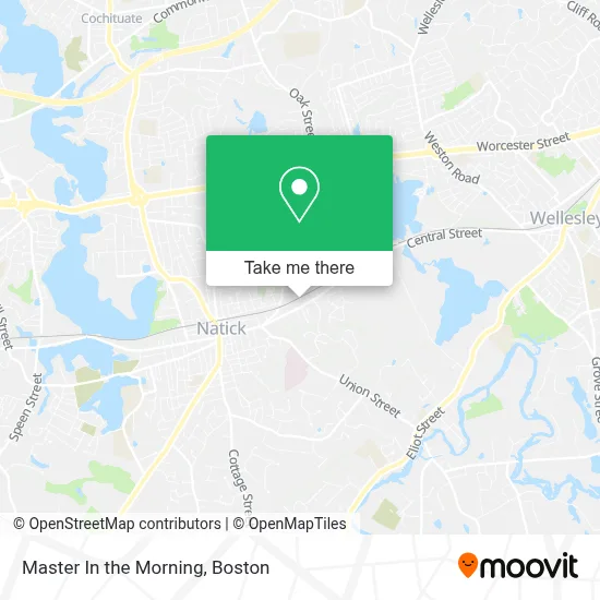 Master In the Morning map