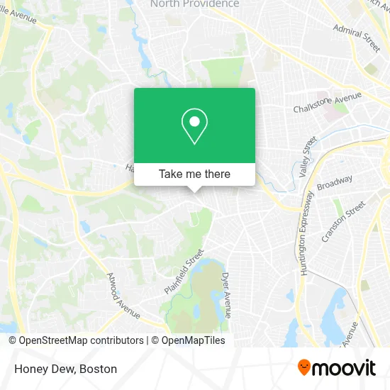 Honey Dew map