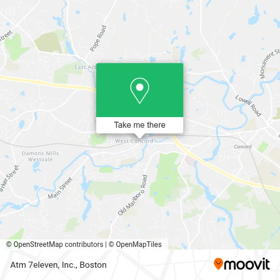 Atm 7eleven, Inc. map