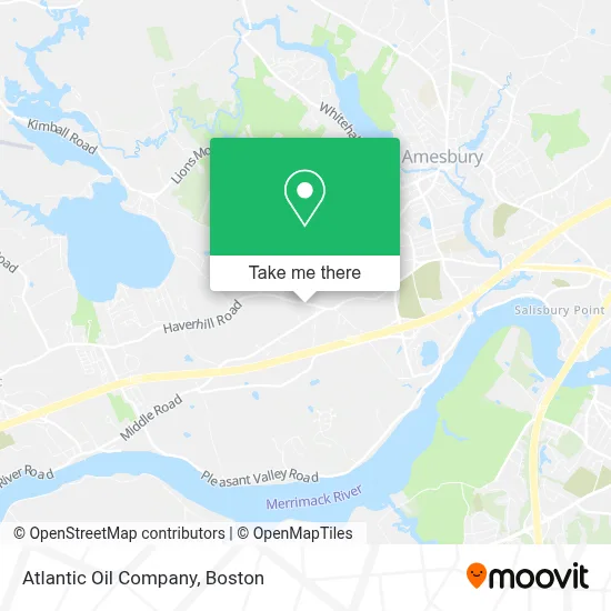 Atlantic Oil Company map