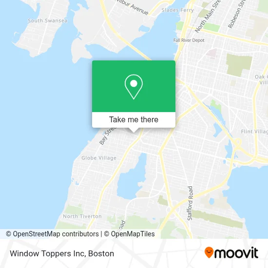 Window Toppers Inc map