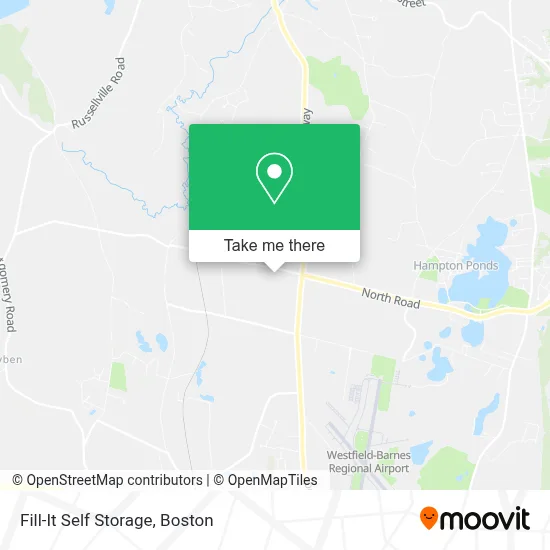 Fill-It Self Storage map