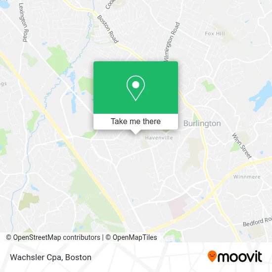 Wachsler Cpa map
