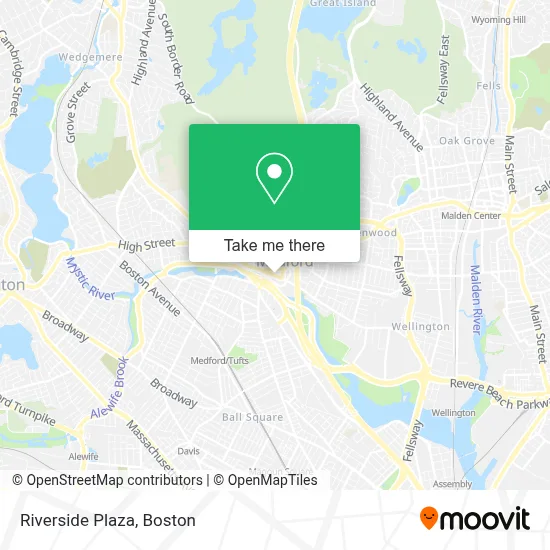 Riverside Plaza map
