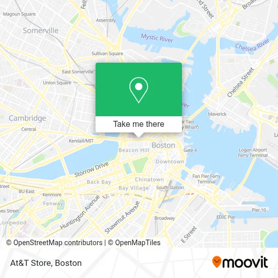 At&T Store map
