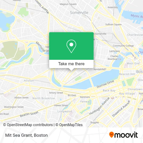 Mit Sea Grant map
