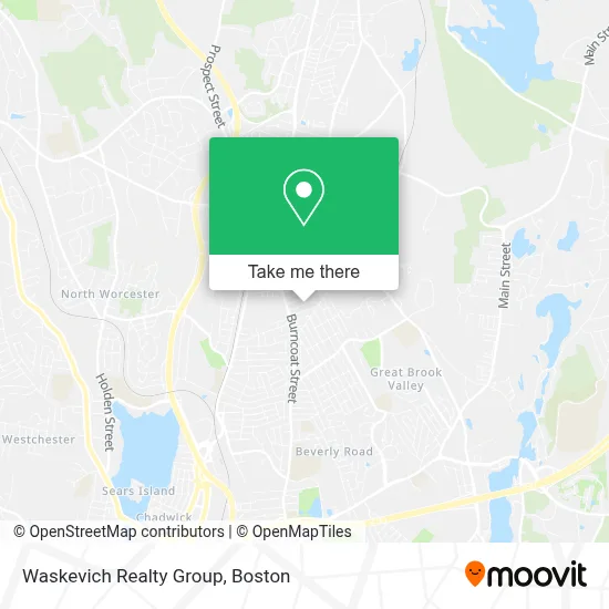 Waskevich Realty Group map