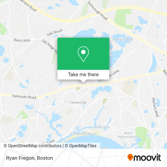 Ryan Fregon map