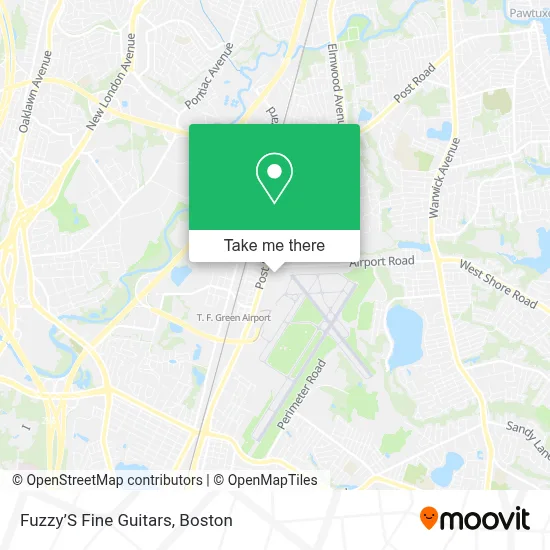 Fuzzy’S Fine Guitars map