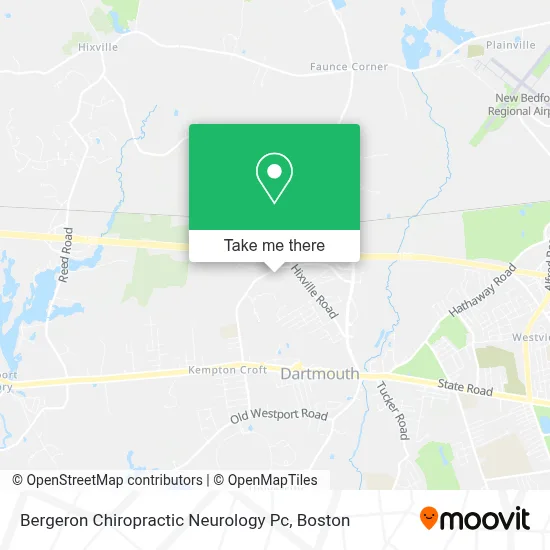 Bergeron Chiropractic Neurology Pc map