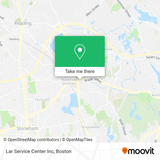 Lar Service Center Inc map