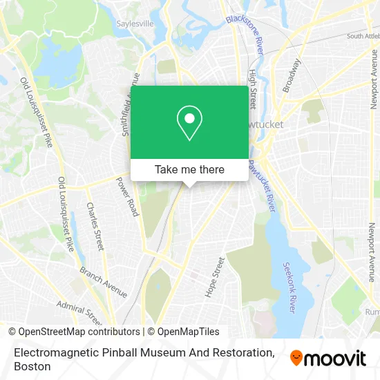 Electromagnetic Pinball Museum And Restoration map