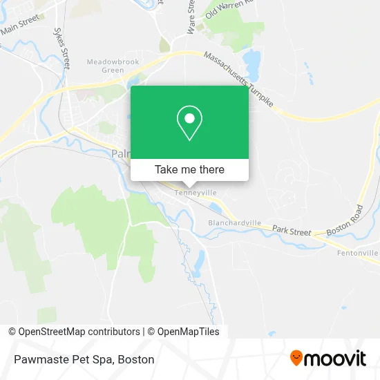 Pawmaste Pet Spa map