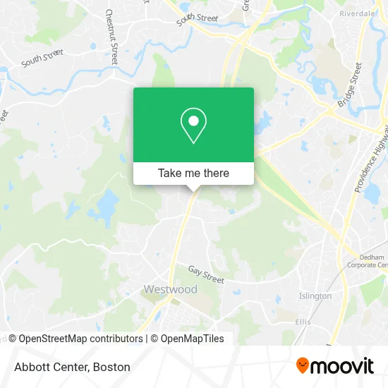 Abbott Center map