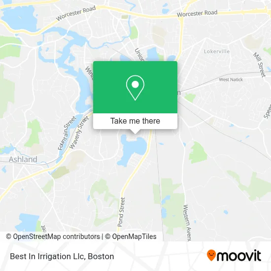 Best In Irrigation Llc map