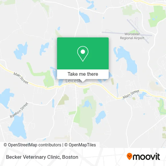 Becker Veterinary Clinic map