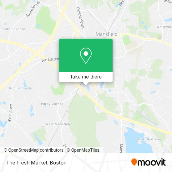 The Fresh Market map