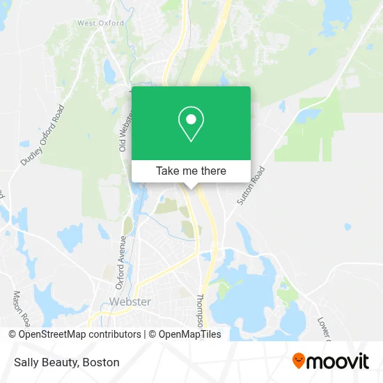 Sally Beauty map