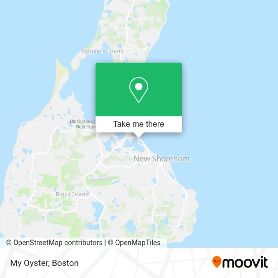 My Oyster map