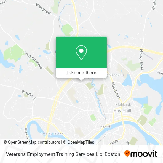 Veterans Employment Training Services Llc map