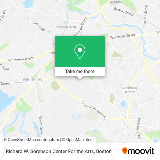 Richard W. Sorenson Center For the Arts map