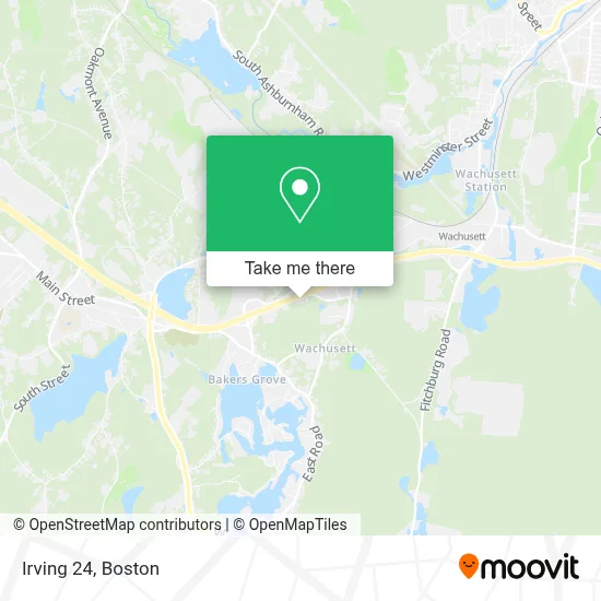 Irving 24 map