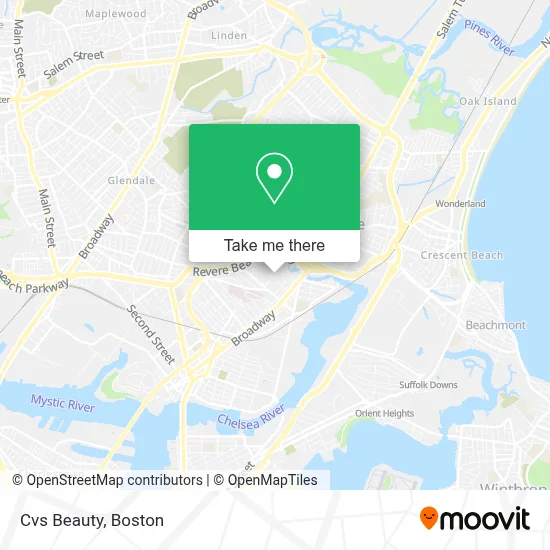 Cvs Beauty map
