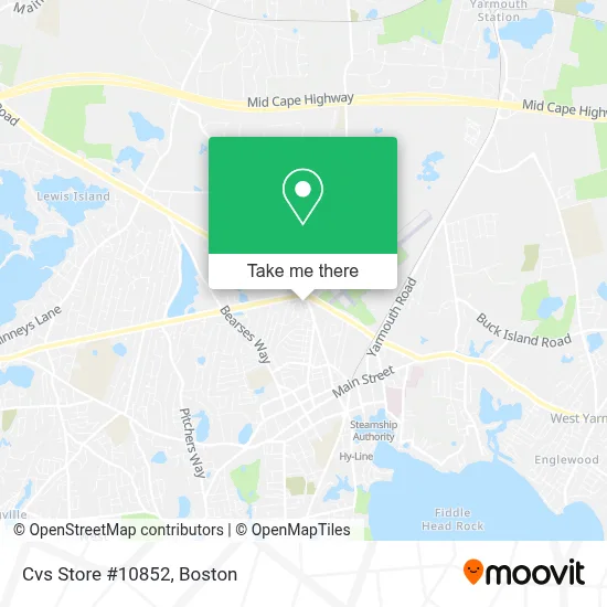 Cvs Store #10852 map
