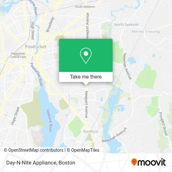 Day-N-Nite Appliance map