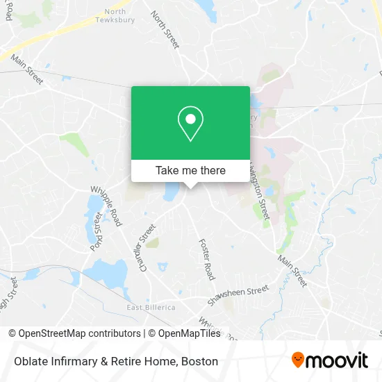 Oblate Infirmary & Retire Home map