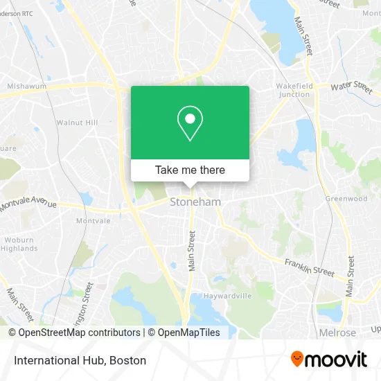 Hub International map