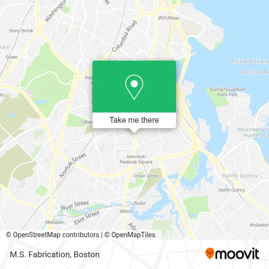 M.S. Fabrication map