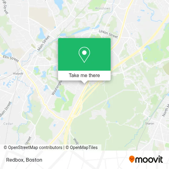 Redbox map